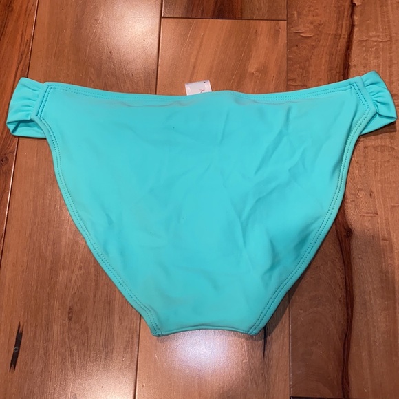 HULA HONEY FRILLY FRINGE BLUE BIKINI SET SIZE MEDIUM - Picture 8 of 8